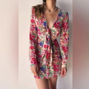 New! Anthropologie Favorite Daughter The Barely Holding‎ It Together Dress, 8